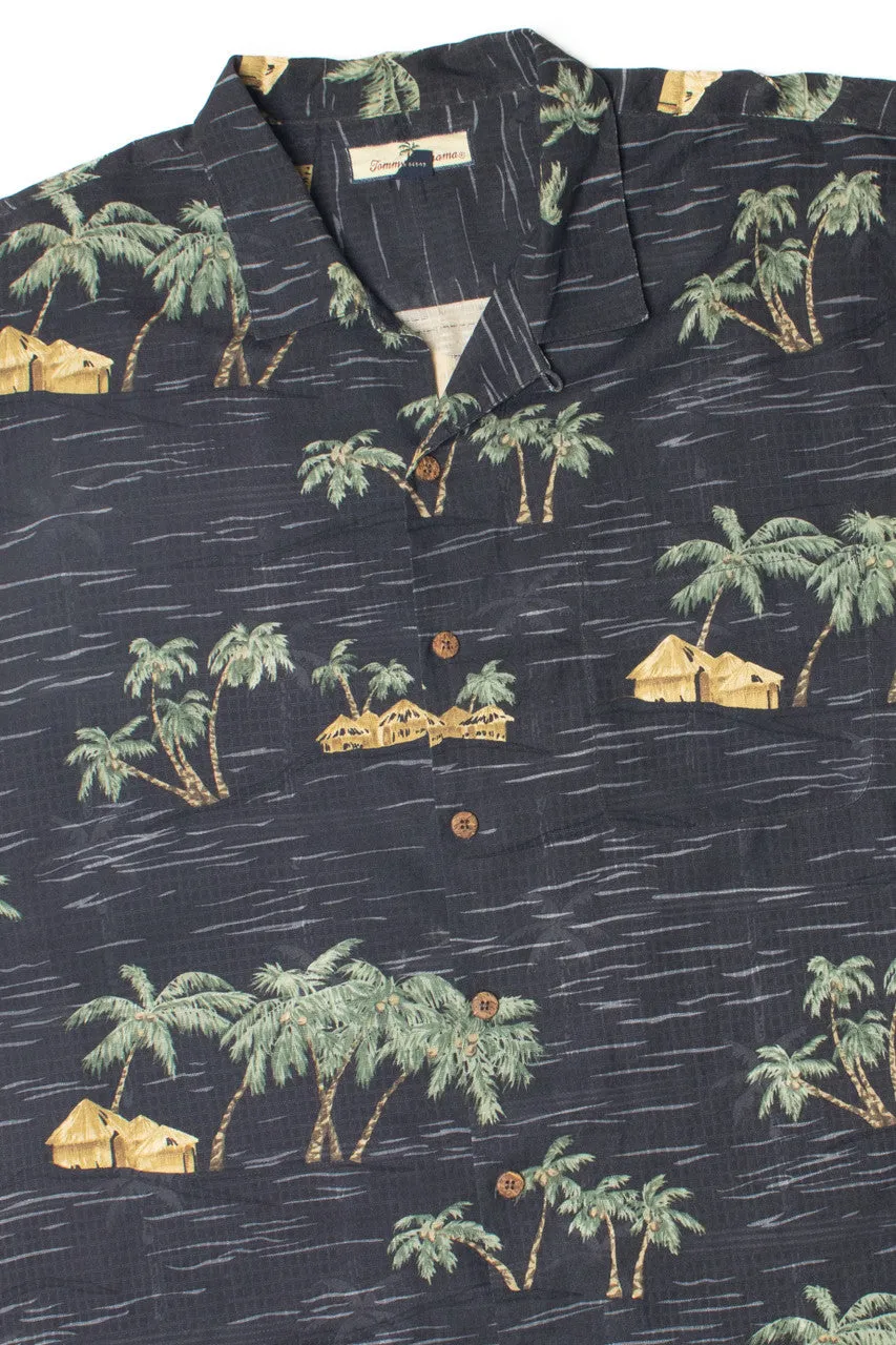 100% Silk Tommy Bahama Hawaiian Shirt