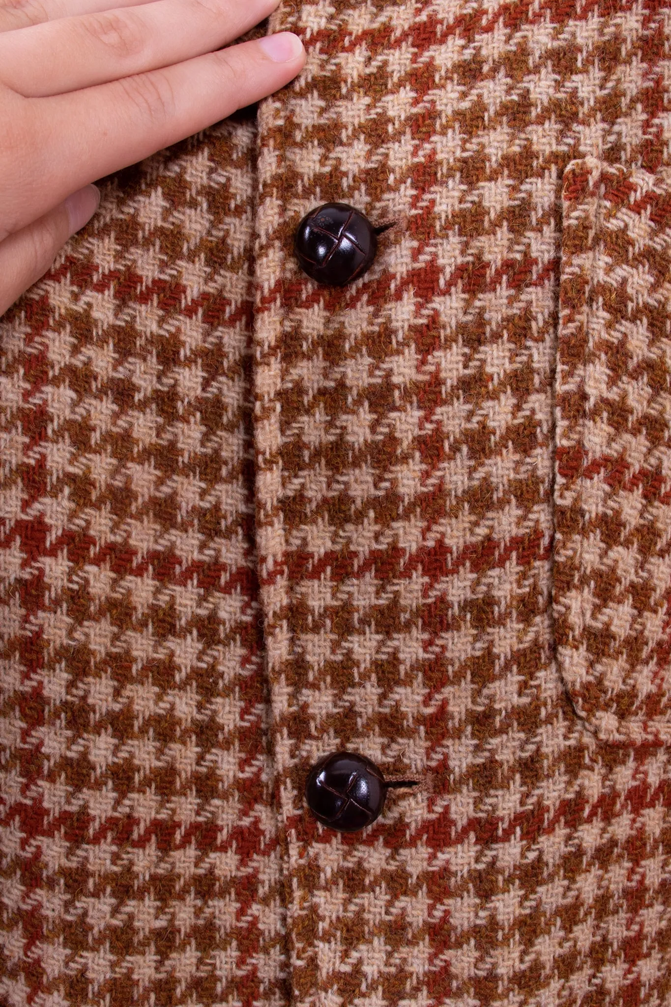50s-60s L.L. Bean Brown Wool Blazer