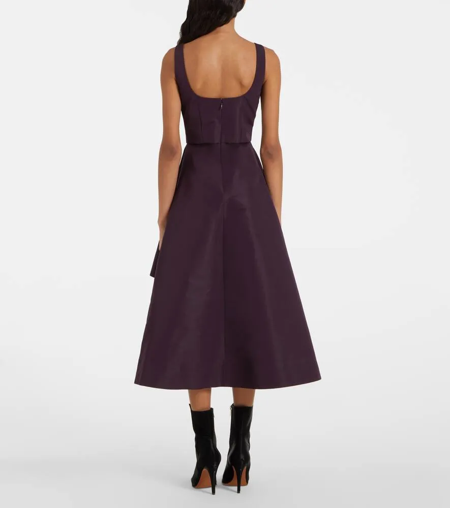 Alexander McQueen Asymmetric midi dress