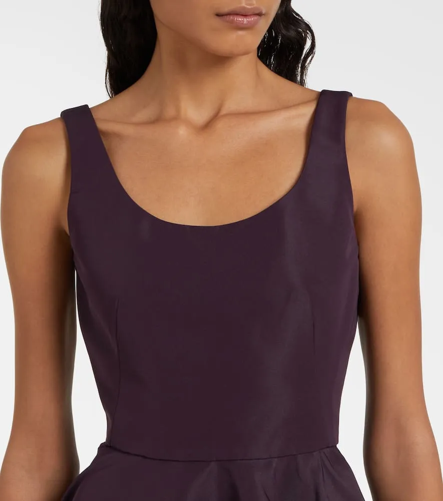 Alexander McQueen Asymmetric midi dress