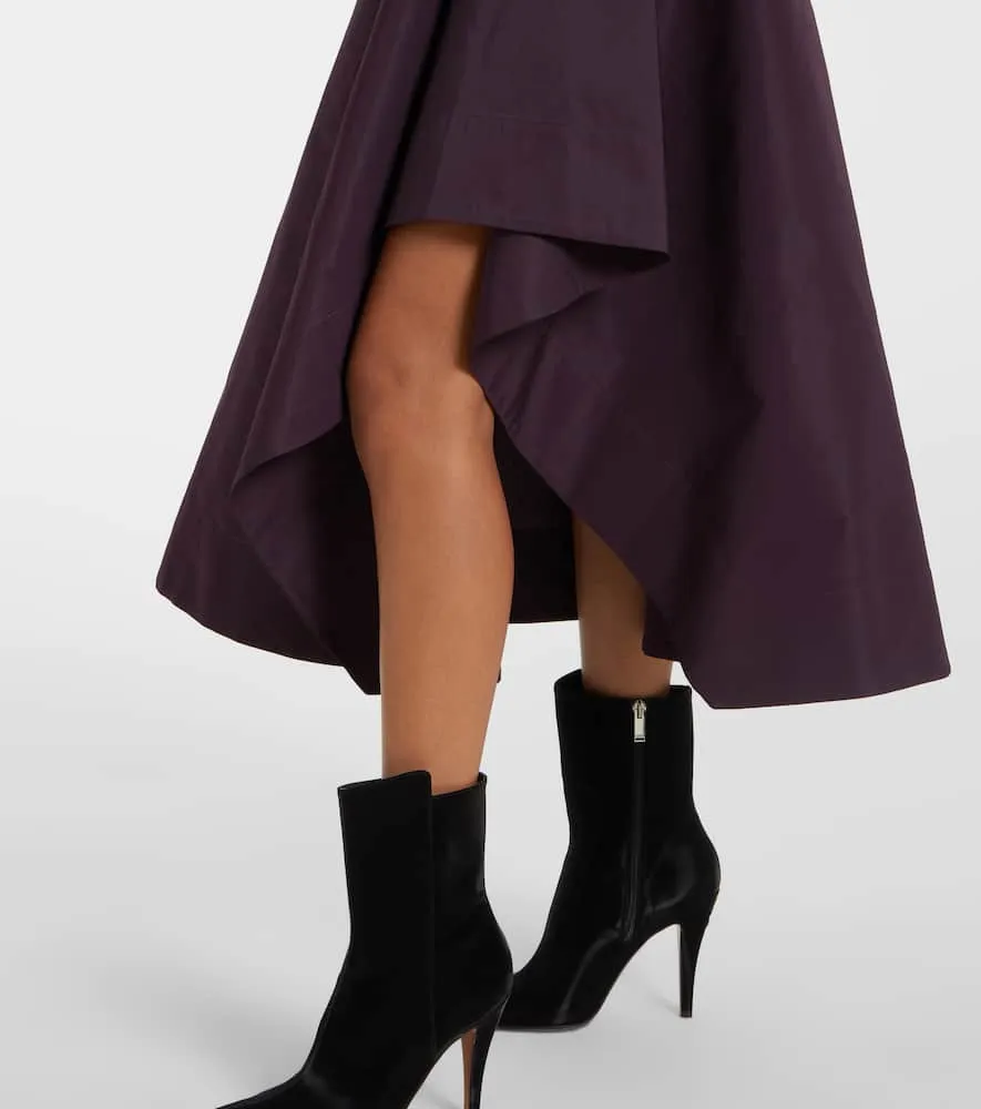 Alexander McQueen Asymmetric midi dress