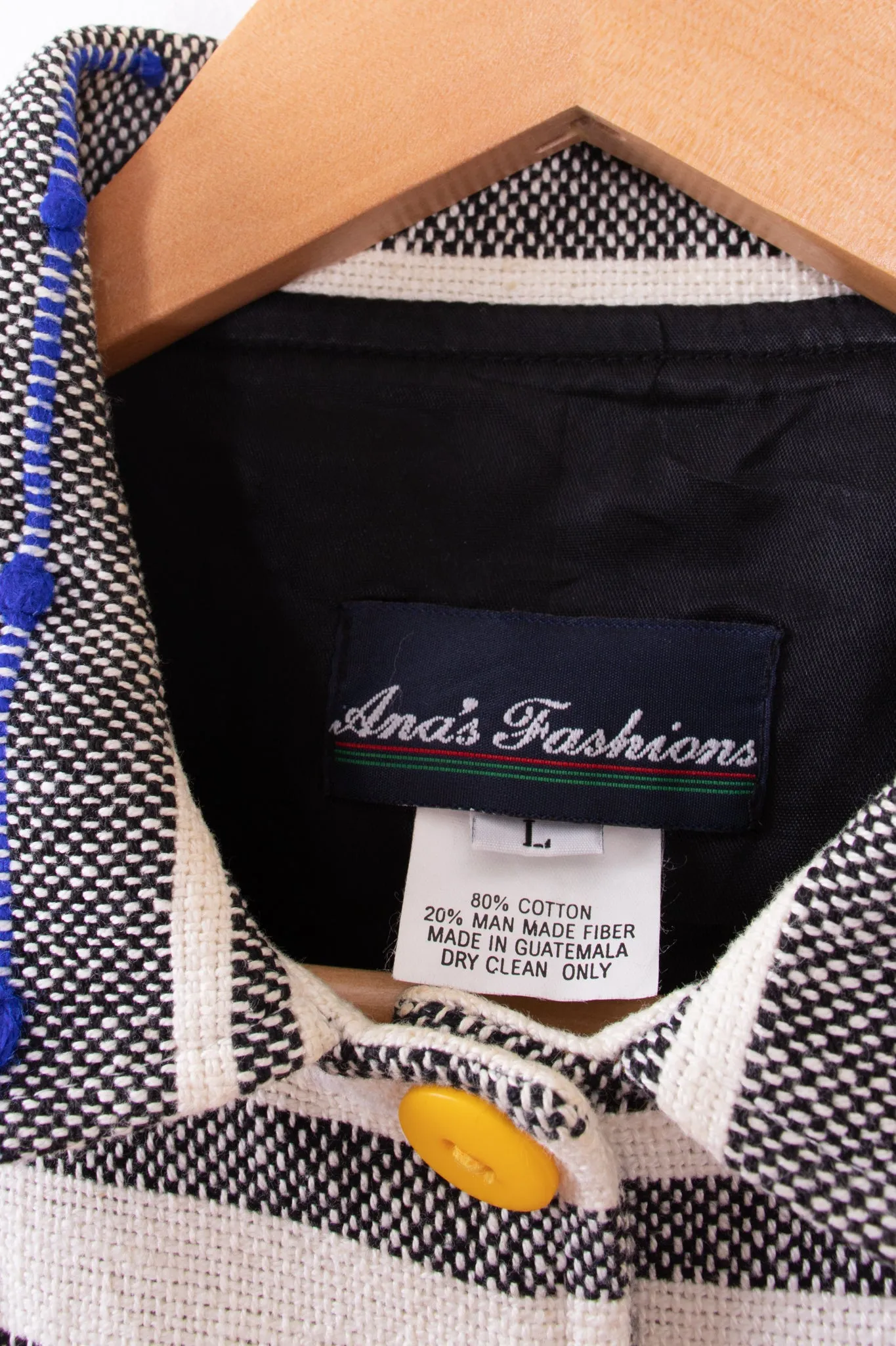 Anas Fashion Rainbow Lines Button Up Jacket