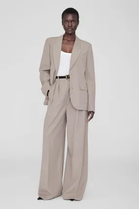 Anine Bing Lou Trouser - Taupe