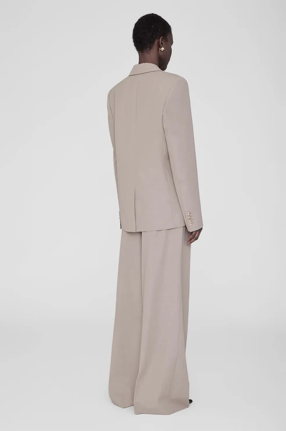Anine Bing Lou Trouser - Taupe