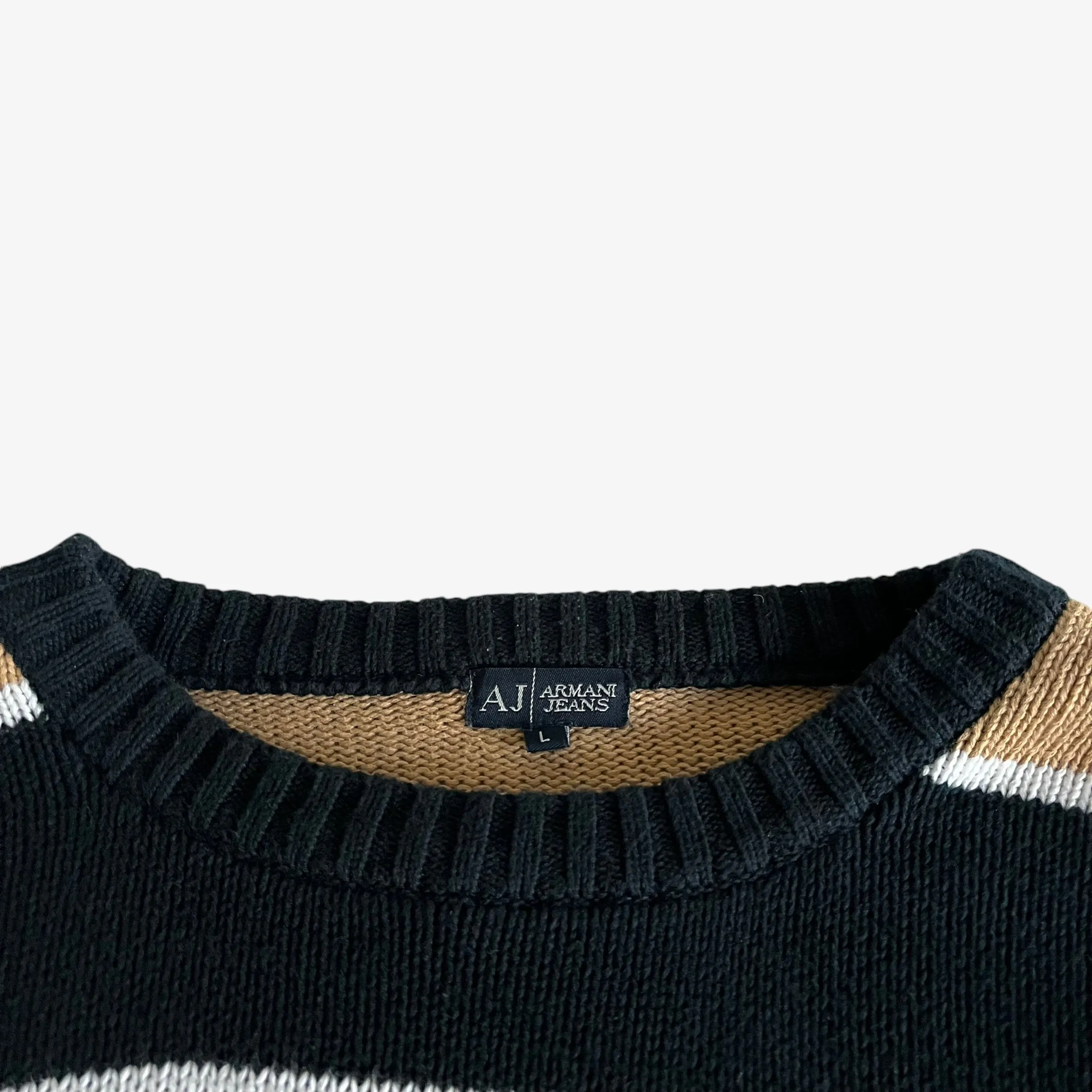Armani Jeans Striped Jumper