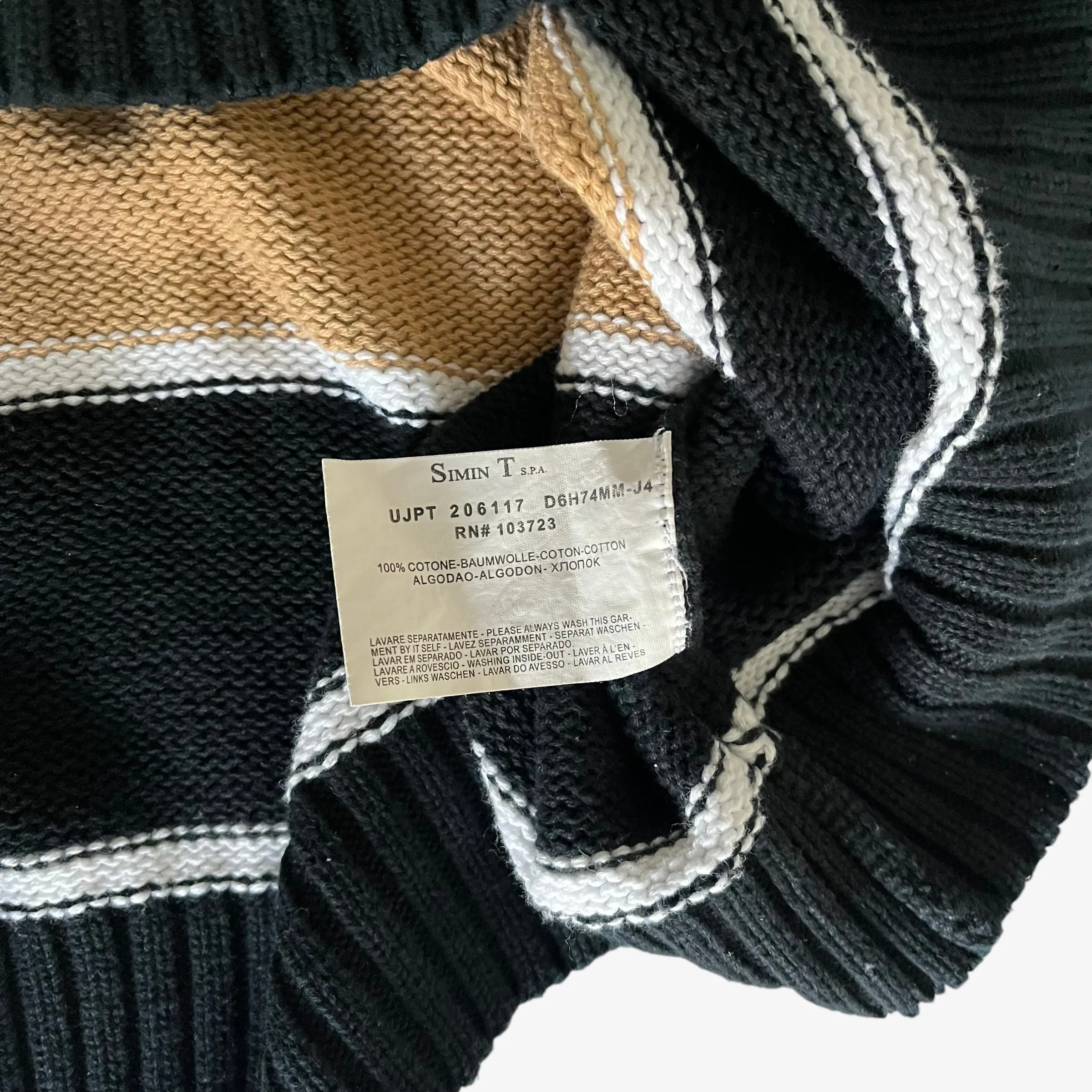 Armani Jeans Striped Jumper