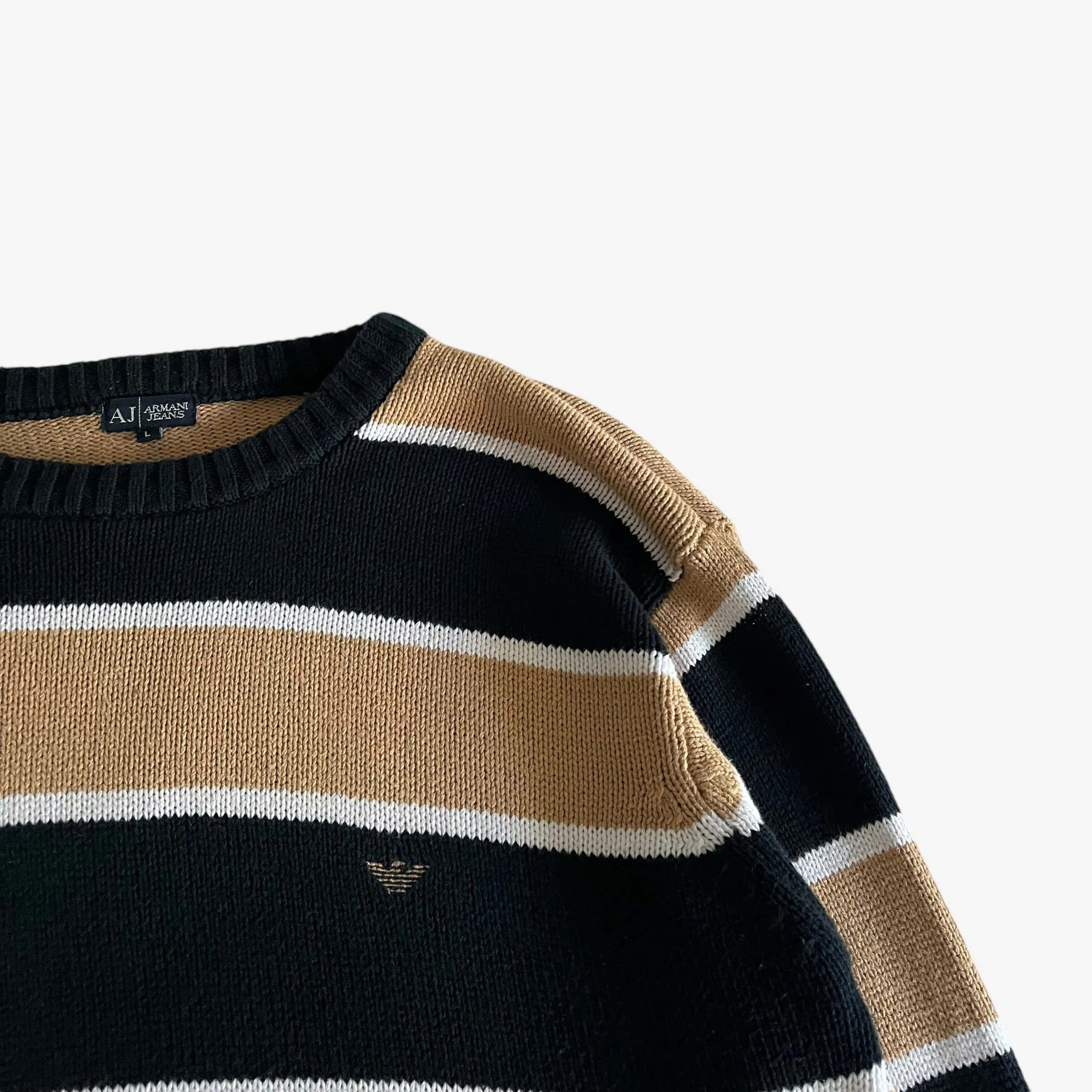 Armani Jeans Striped Jumper