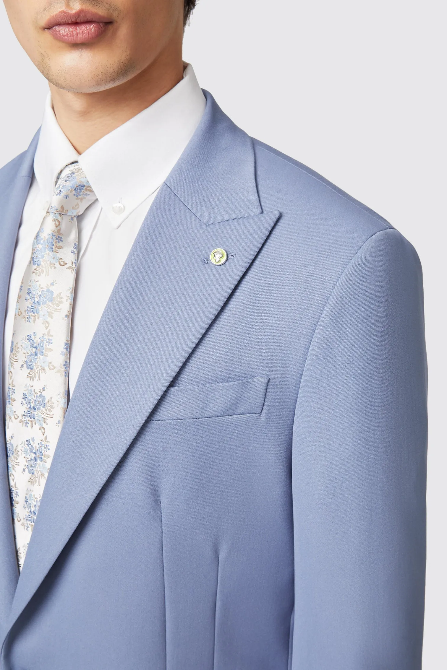 Buscot Slim Fit Blue Suit