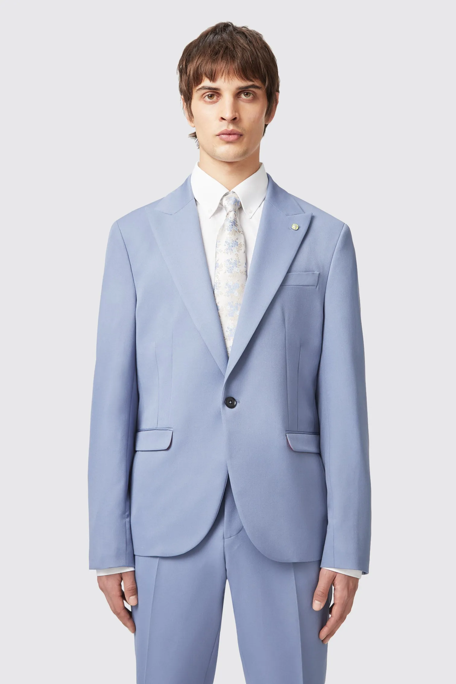 Buscot Slim Fit Blue Suit