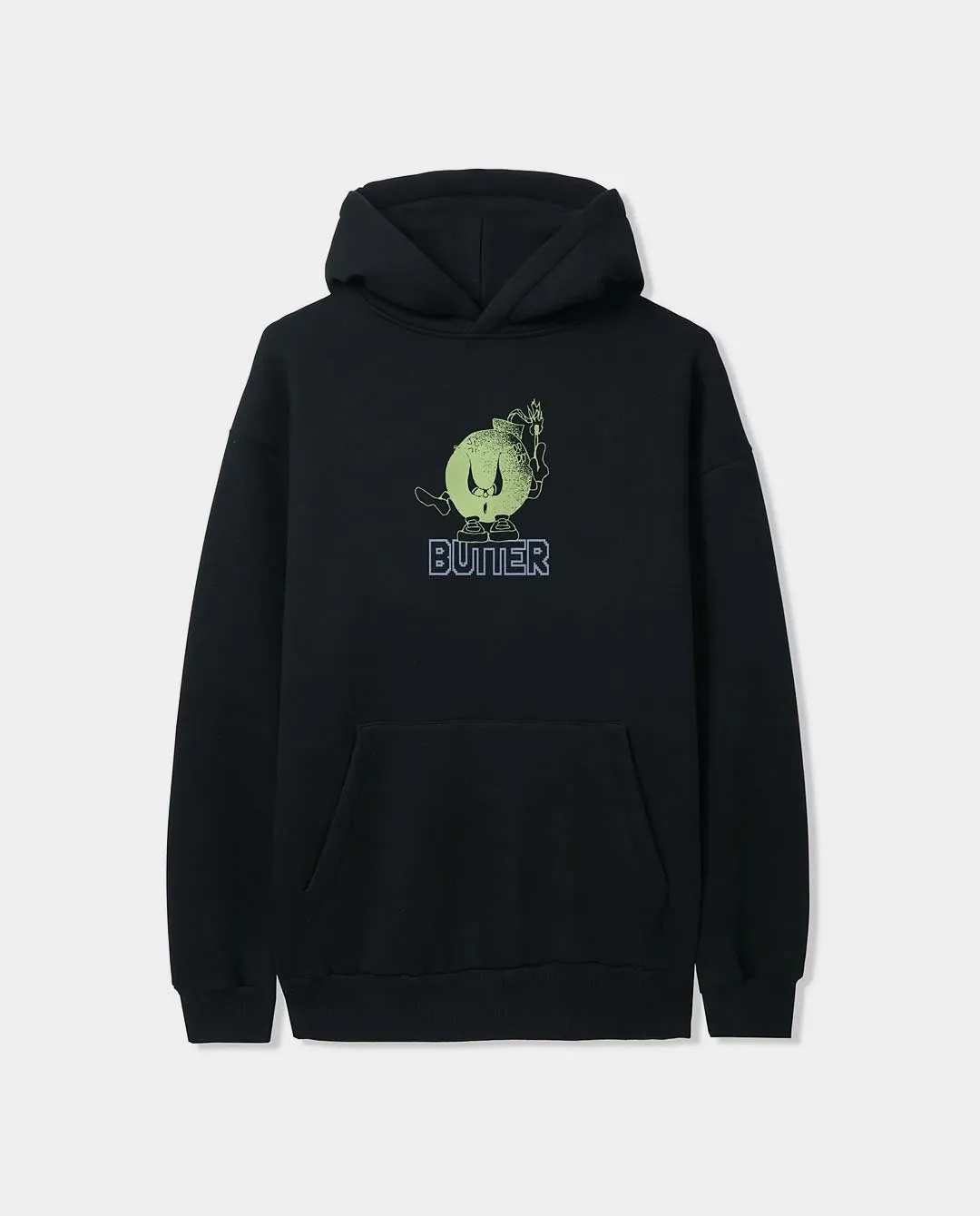 Butter Goods - Bomb Pullover Hood - Black