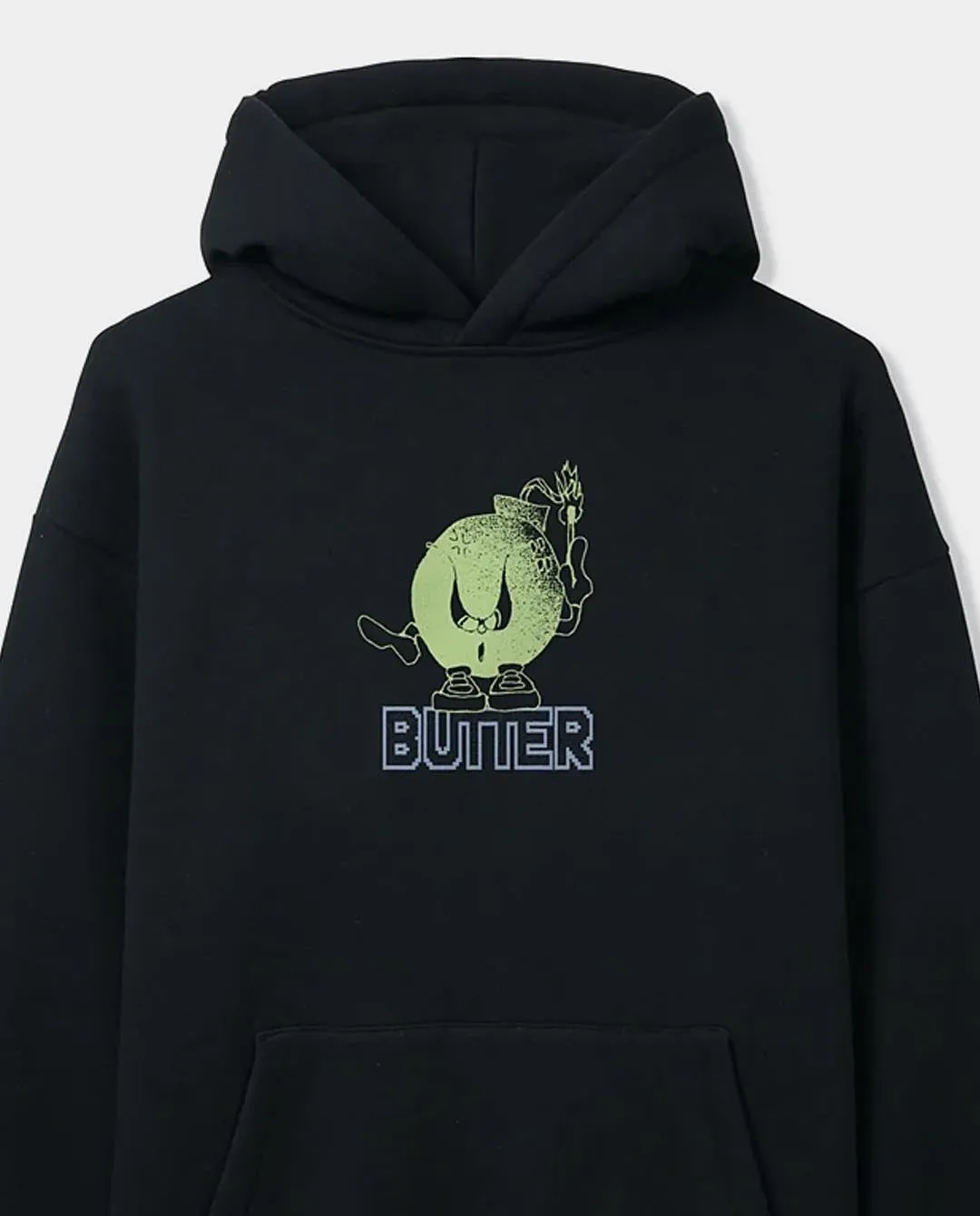 Butter Goods - Bomb Pullover Hood - Black