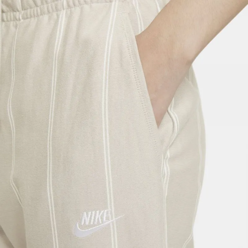 Chic Comfort: Nike Women's Striped Cotton Lounge Pants