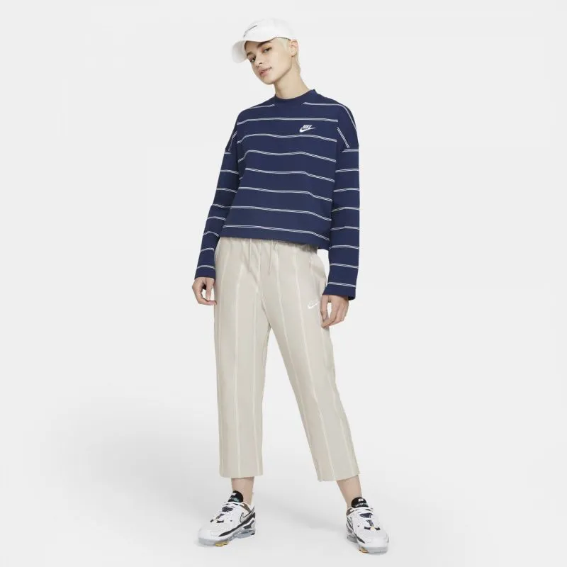 Chic Comfort: Nike Women's Striped Cotton Lounge Pants