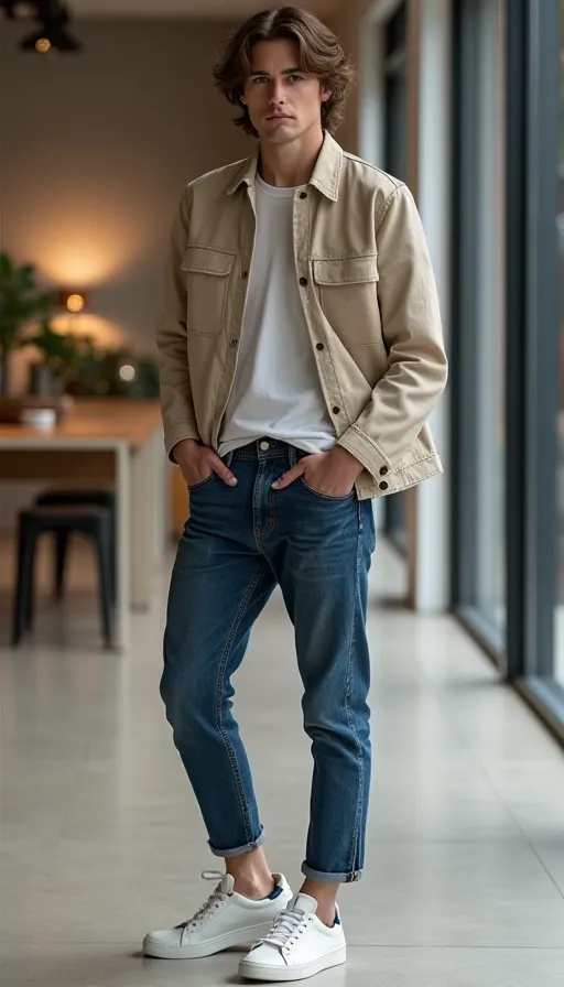 Classic Fit Denim Jeans