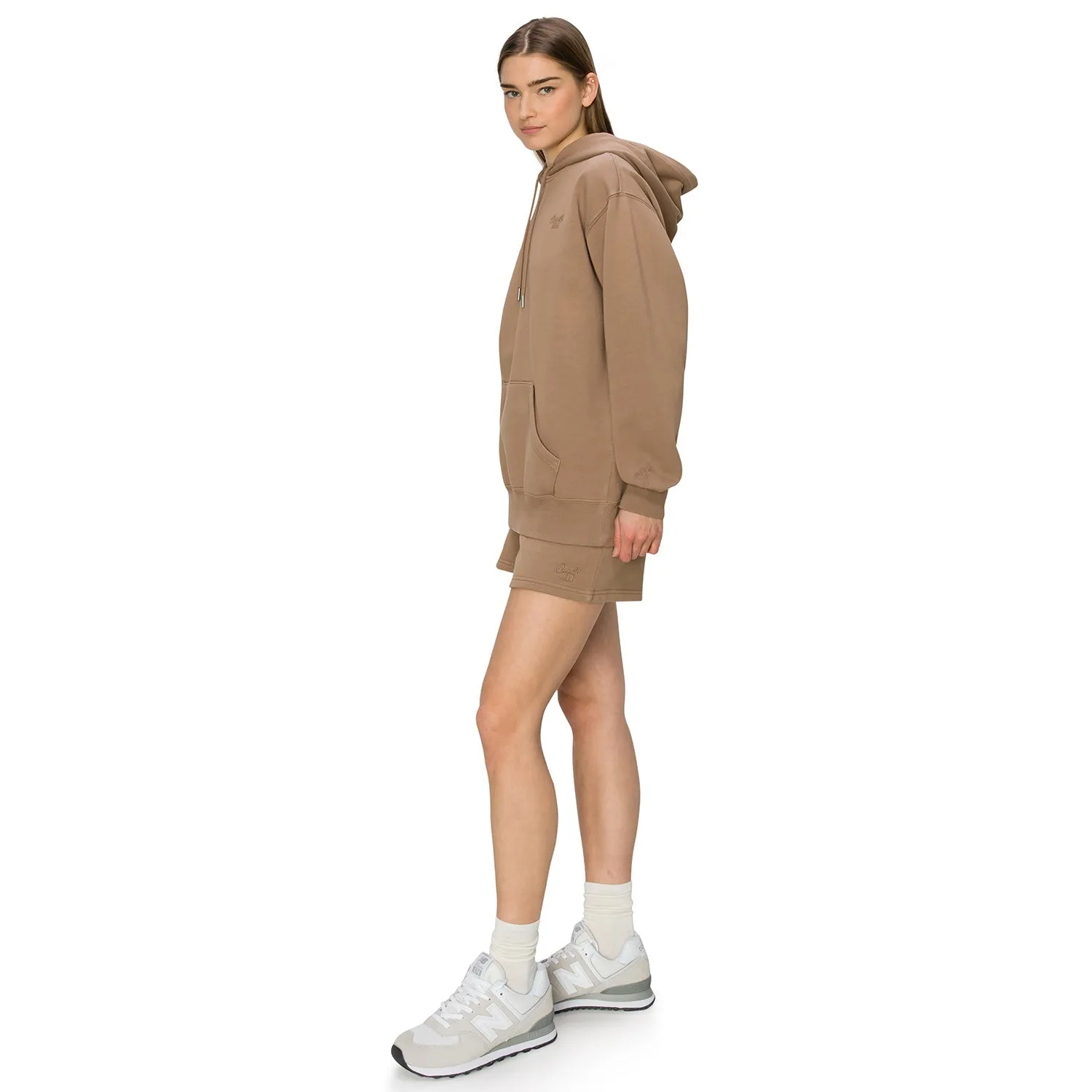 Cloud Fleece Hoodie - Light Brown