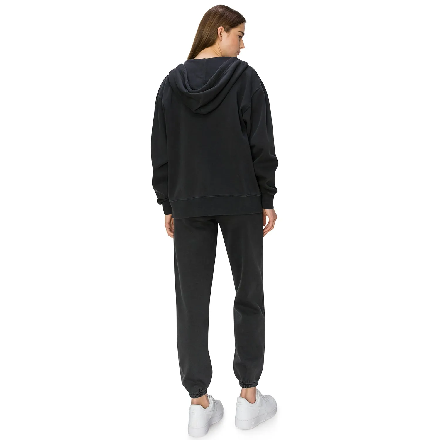 Cloud Fleece Zip Up Hoodie - Black Onyx