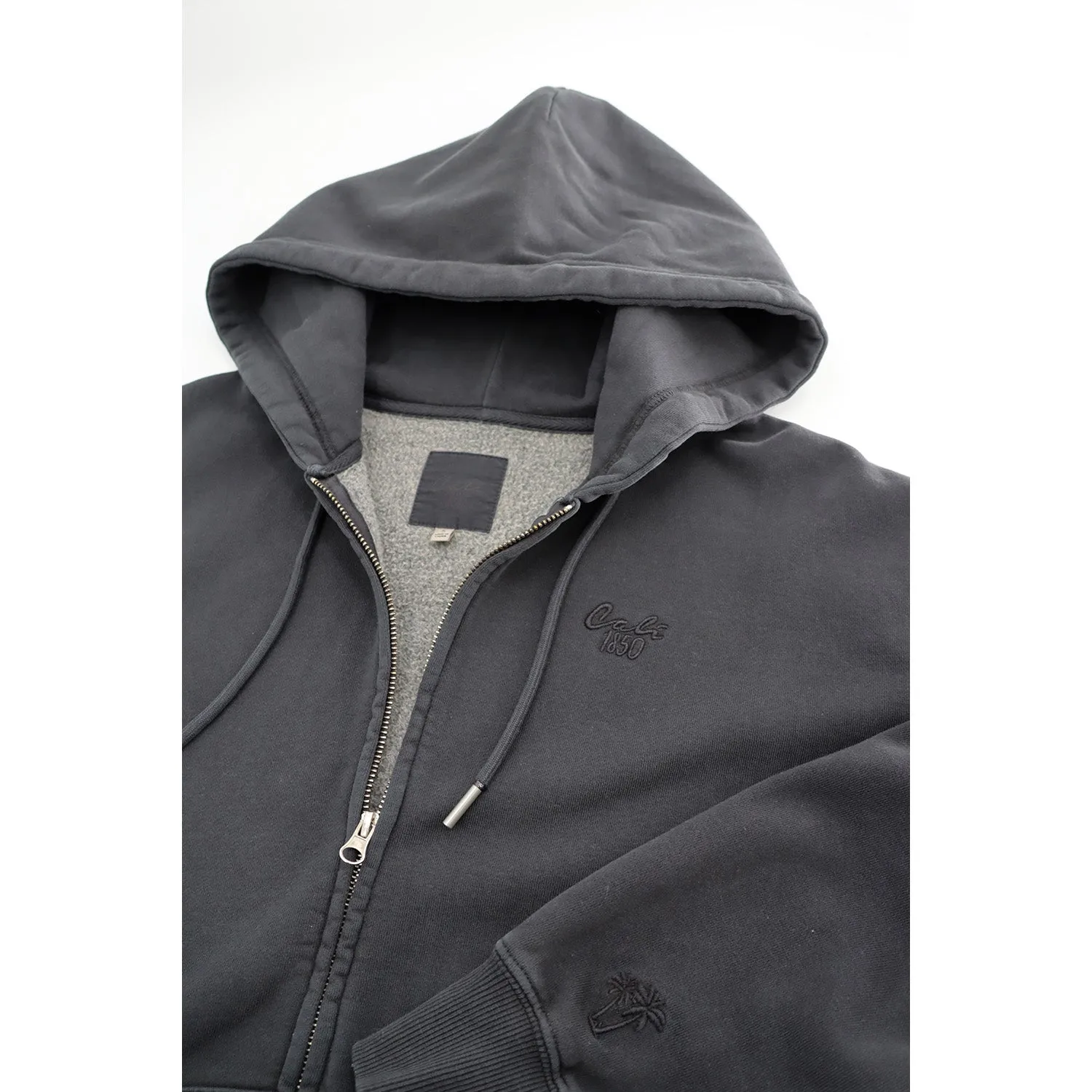 Cloud Fleece Zip Up Hoodie - Black Onyx