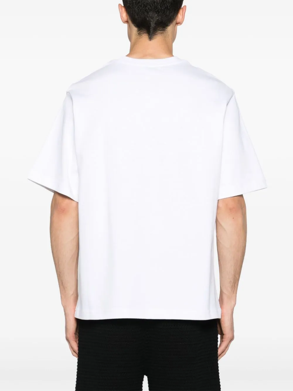 Crayon Tennis-print T-shirt