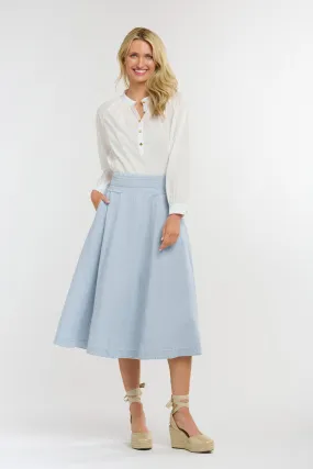 Dakota Denim Skirt Light Wash