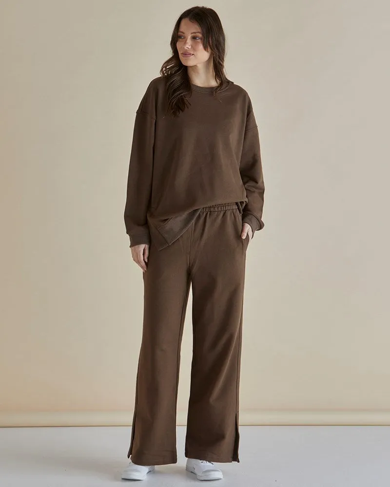 Easy Crew Sweat - Chocolate