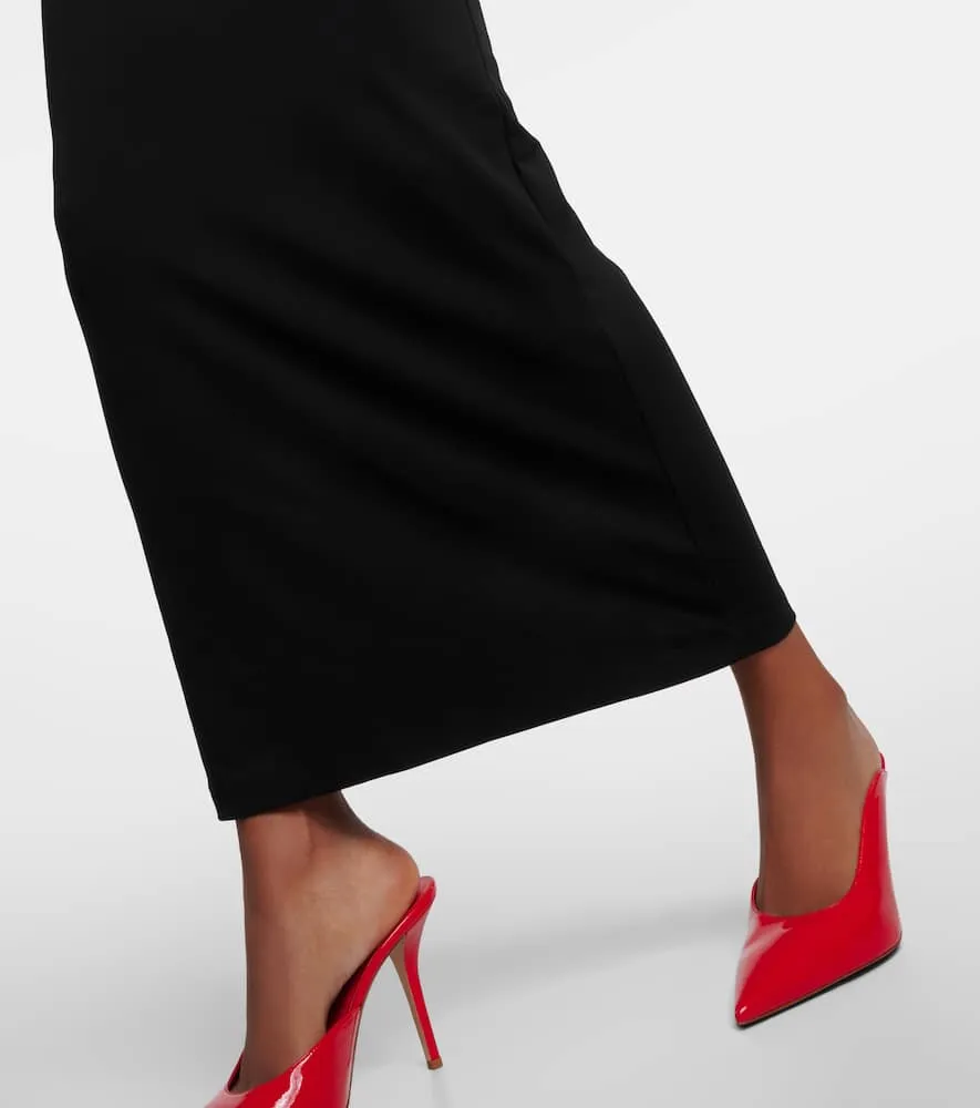 Ferragamo Mockneck midi dress