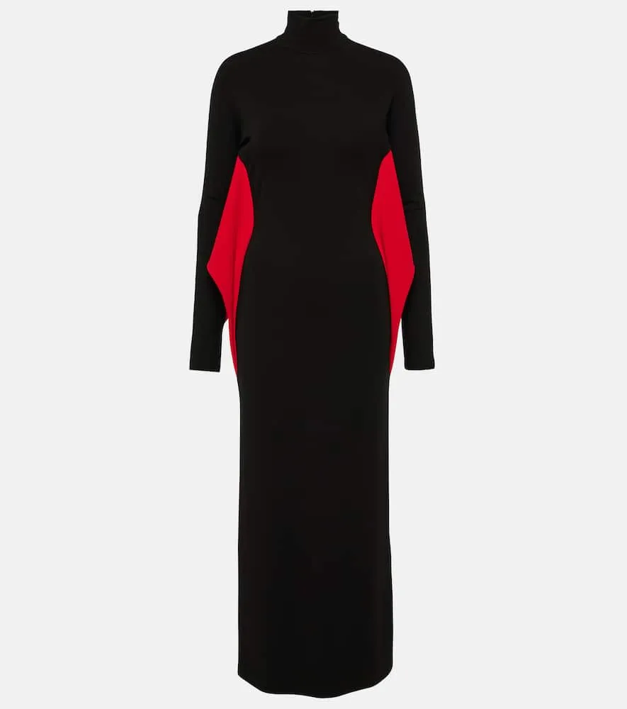 Ferragamo Mockneck midi dress