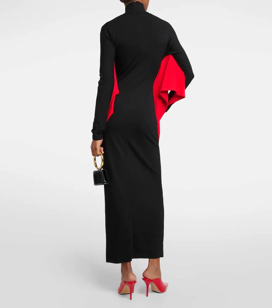 Ferragamo Mockneck midi dress