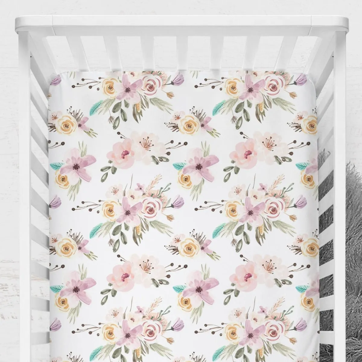 Floral Woodlands: Create Your Own Crib Bedding Set