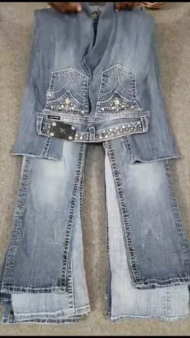 HD349 Ladies Y2K Miss Me Flared and Straight Jeans - 14 pcs