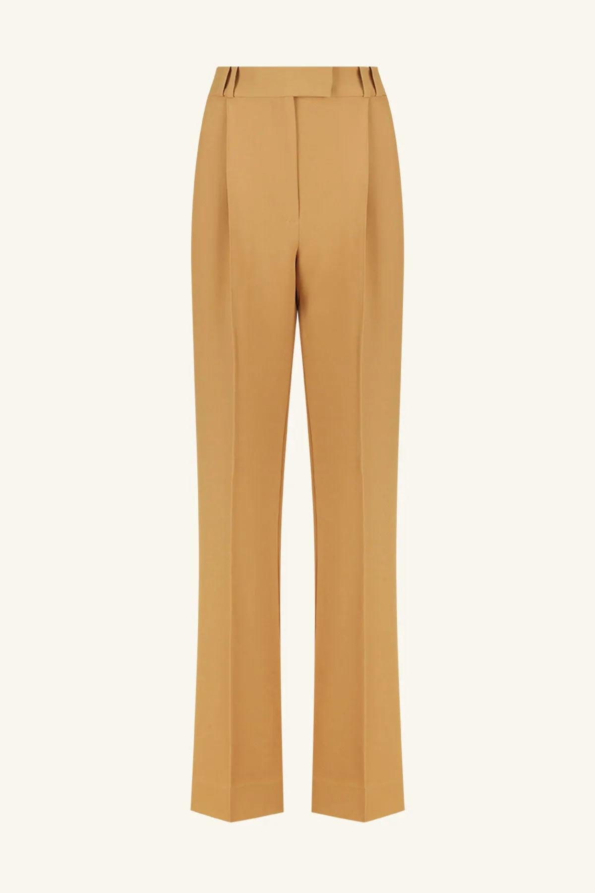 IRENA LOW RISE SLOUCH PANT - WHEAT