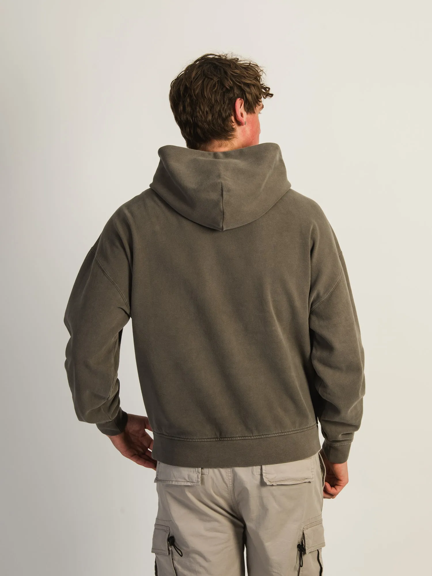 KOLBY RELAXED FIT HOODIE - IRON