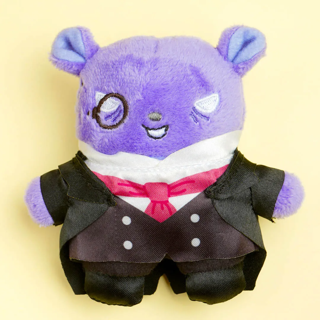 Kuromi & Baku Plushie Badge Set