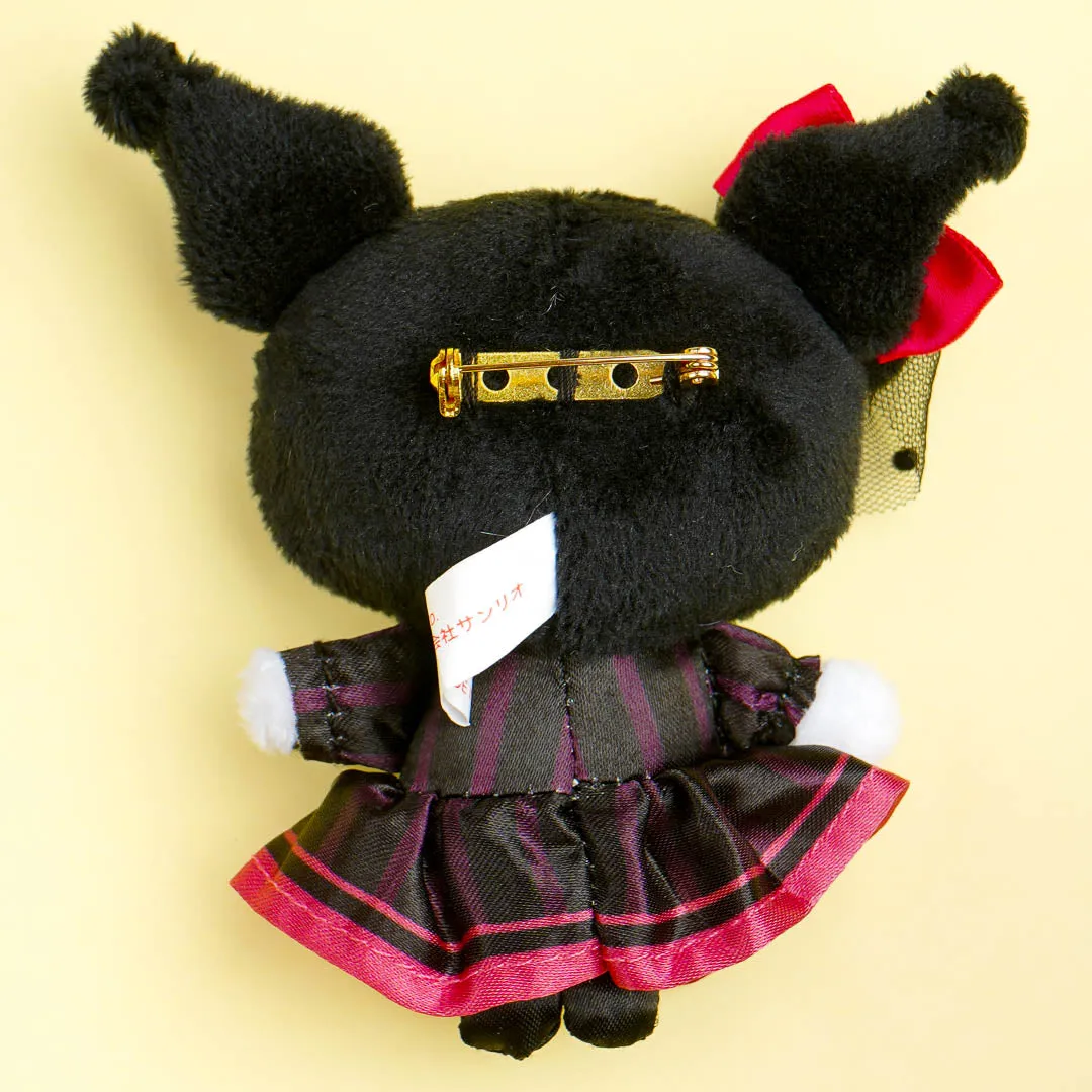 Kuromi & Baku Plushie Badge Set