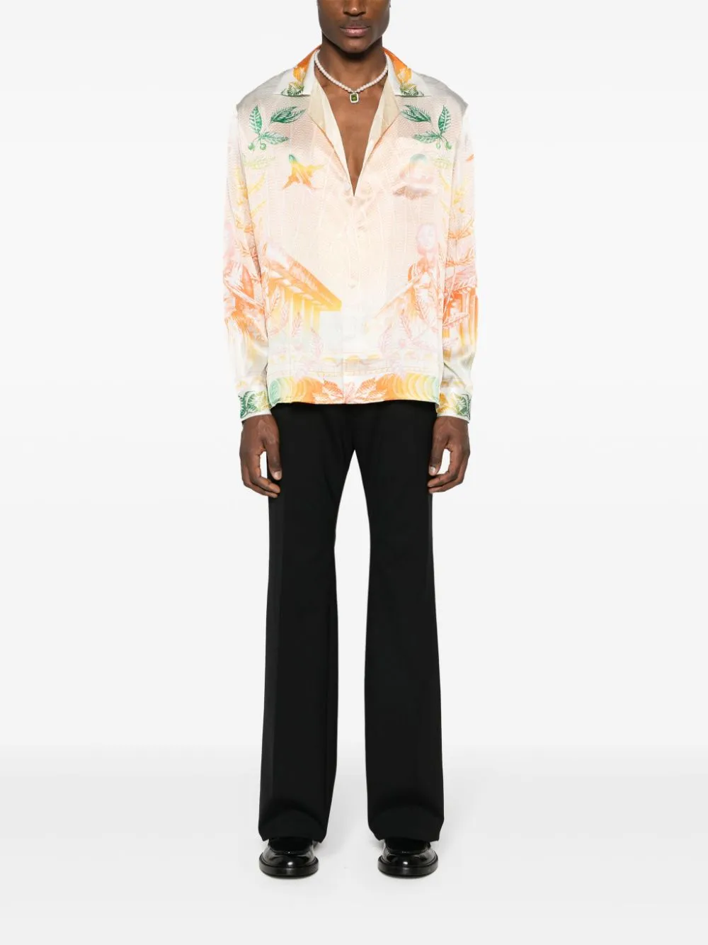 La Monnaie silk shirt