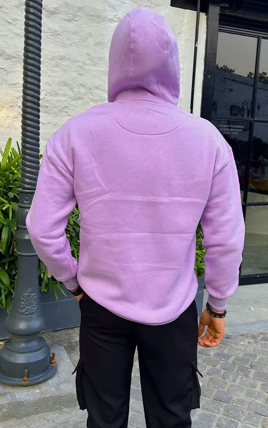 LAZYFOX-LAZY HOODIE LILAC