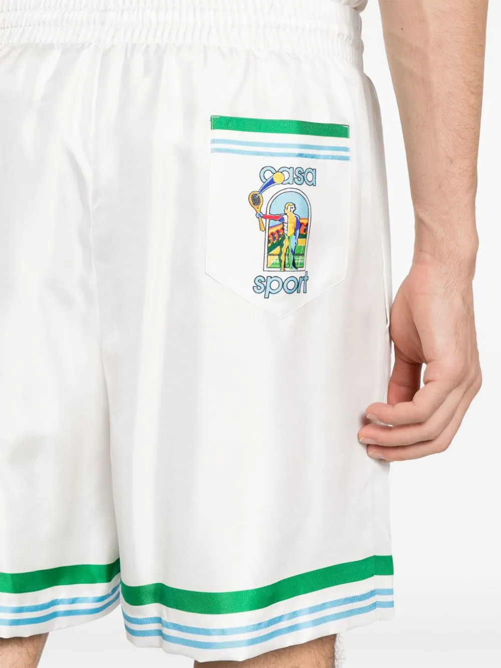 Le Jeu silk shorts