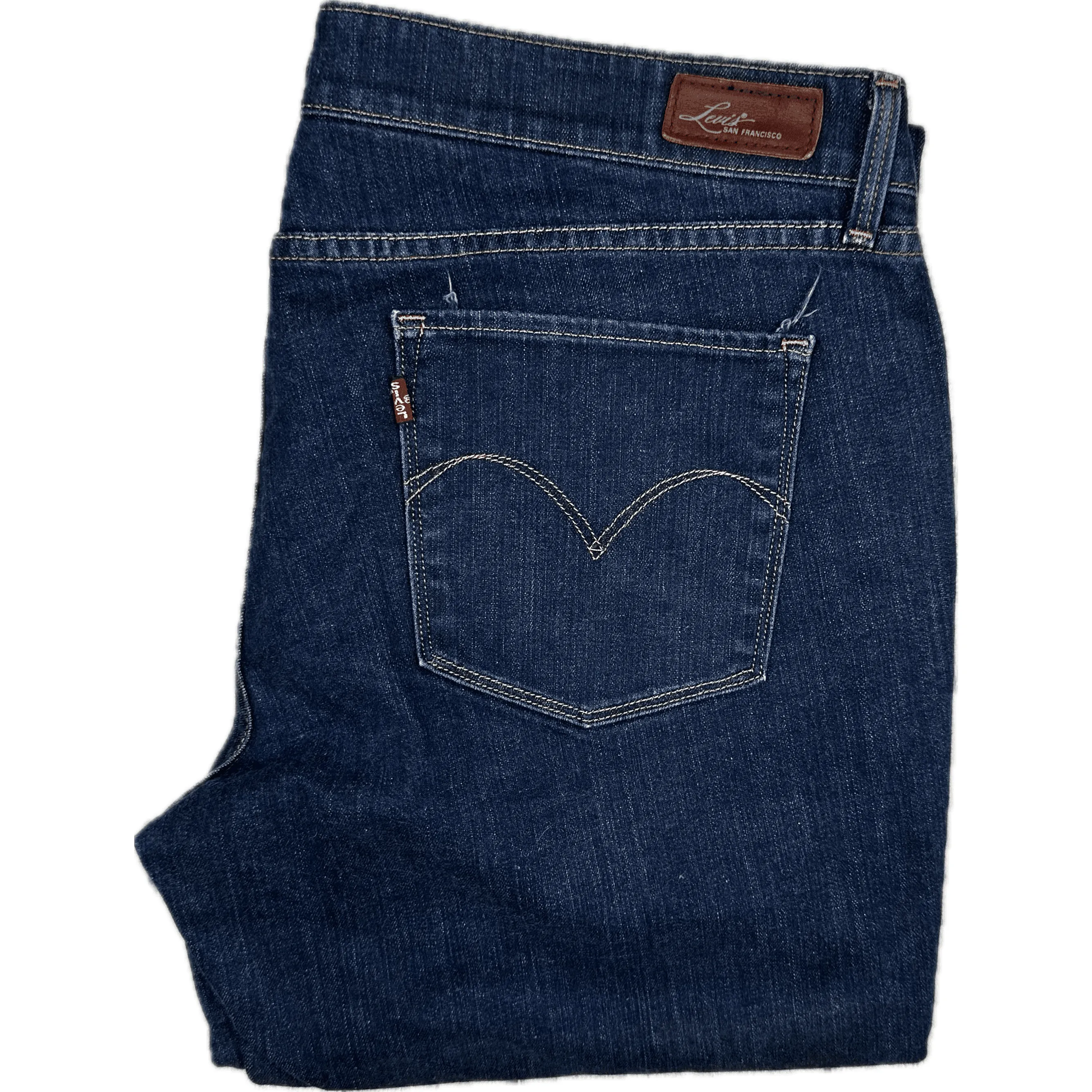 Levis Demi Curve Skinny Boot Cut Stretch Jeans -Size 34 (16AU)