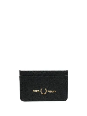 logo-print cardholder