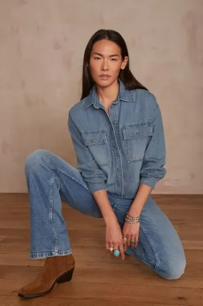 PAMELA LIGHT BLUE BOOTCUT JEANS