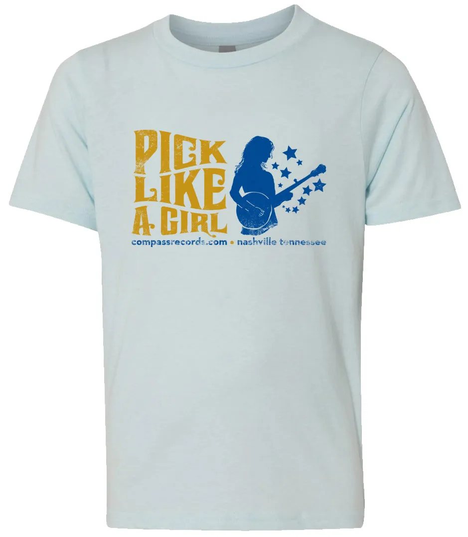 Pick Like A Girl - Kid's T-Shirts