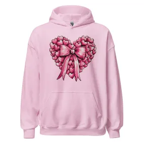Pink Heart - Cozy Valentine’s Day Hoodie – Romantic Designs for 2025
