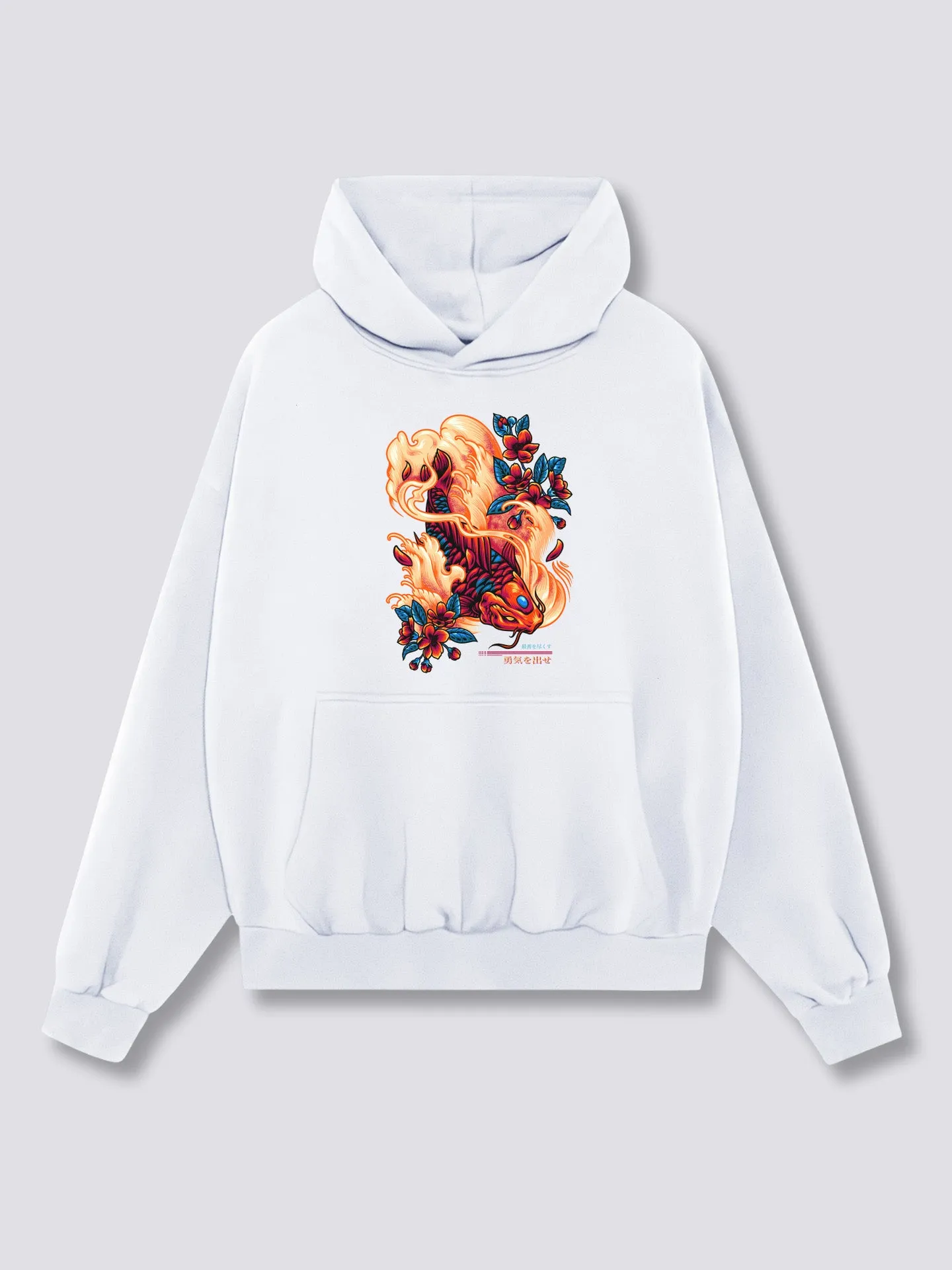 Red Koi Hoodie