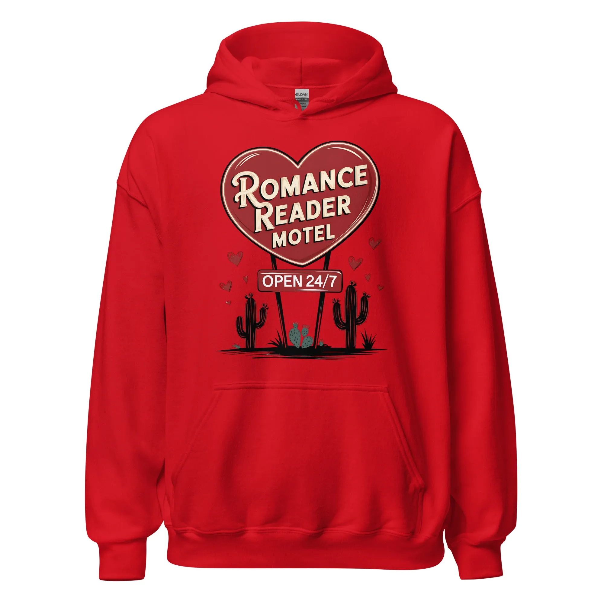 Romance Reader Motel - Valentine’s Day Hoodie - The Perfect Blend of Comfort and Style