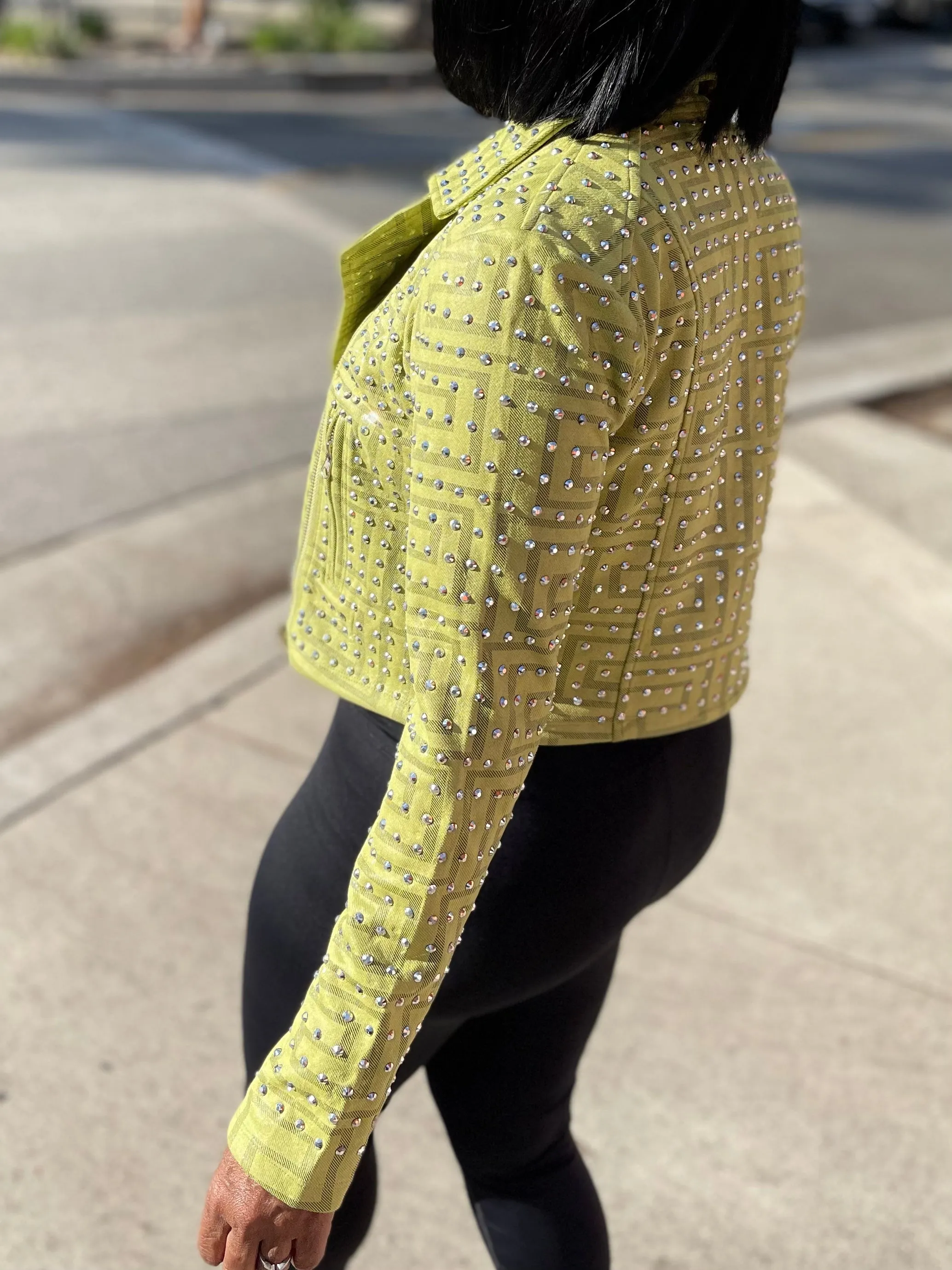 Shine On Rhinestone Jacket