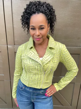 Shine On Rhinestone Jacket
