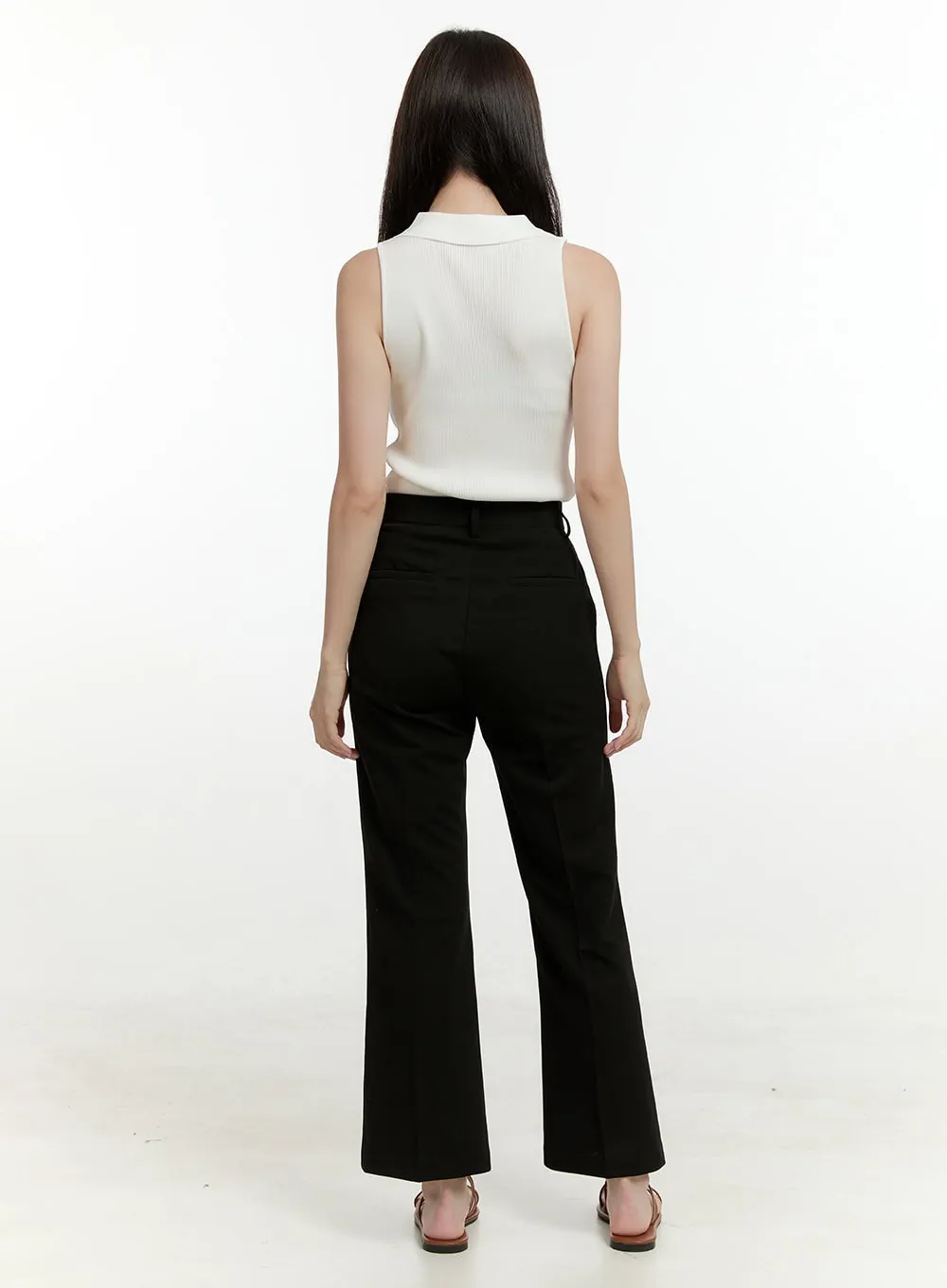 Summer Straight Tailored Pants OL423