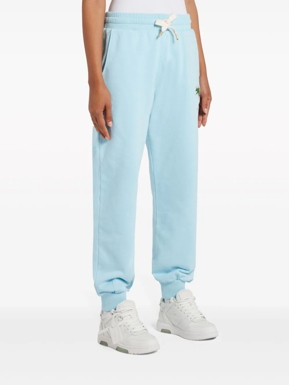Tennis Club-embroidery track pants