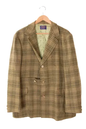 Vintage Pendleton 100% Wool Kale Green Blazer