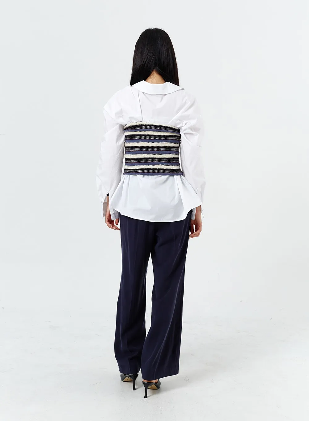 Wide Color Tailored Pants OM321